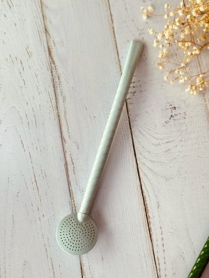 bomba trançada - Azul fosca