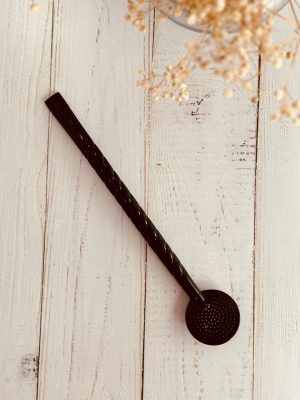 bomba trançada - preta