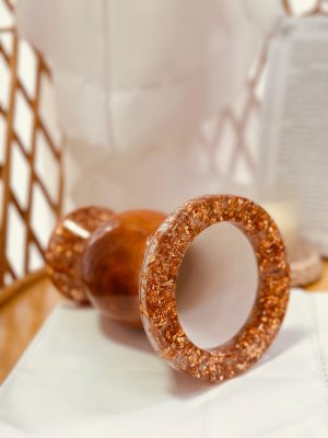 Cuia de Porongo - Resinada Cobre