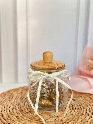 Vidro grande - Com 7 sabores de chá