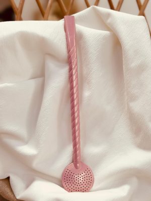 Bomba Trançada - Rosa Perolada