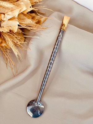 Bomba Trançada - Folhada a Ouro