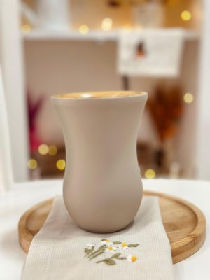 Cuia Alongada - Nude Fosca