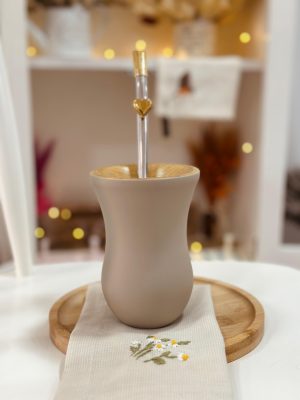 Cuia Alongada - Nude Fosca